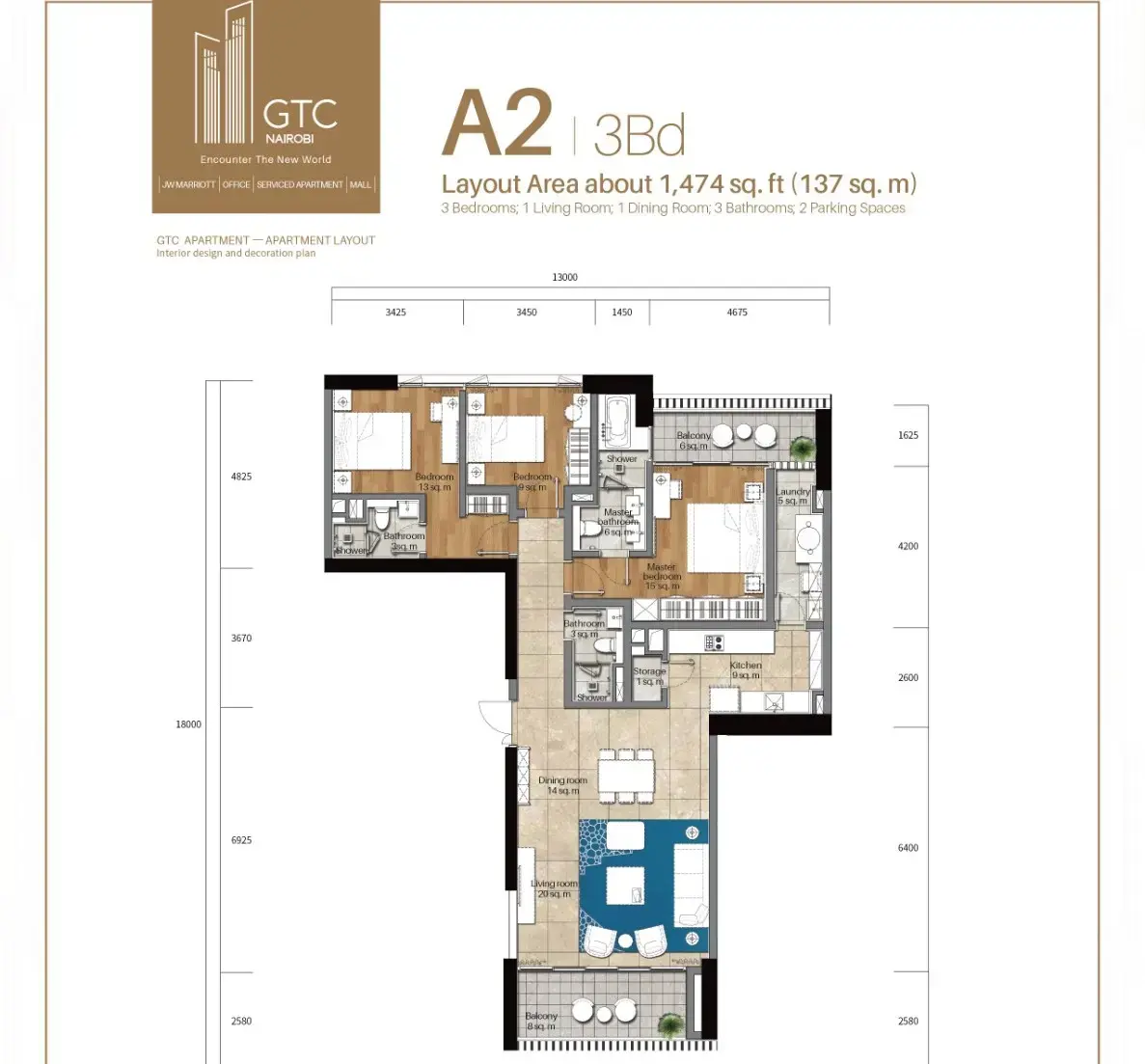 3 Bedroom Compact